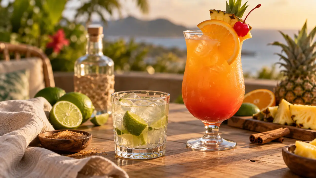 Ti'Punch et Punch Planteur : les cocktails antillais qui font l'apéro sans se rater