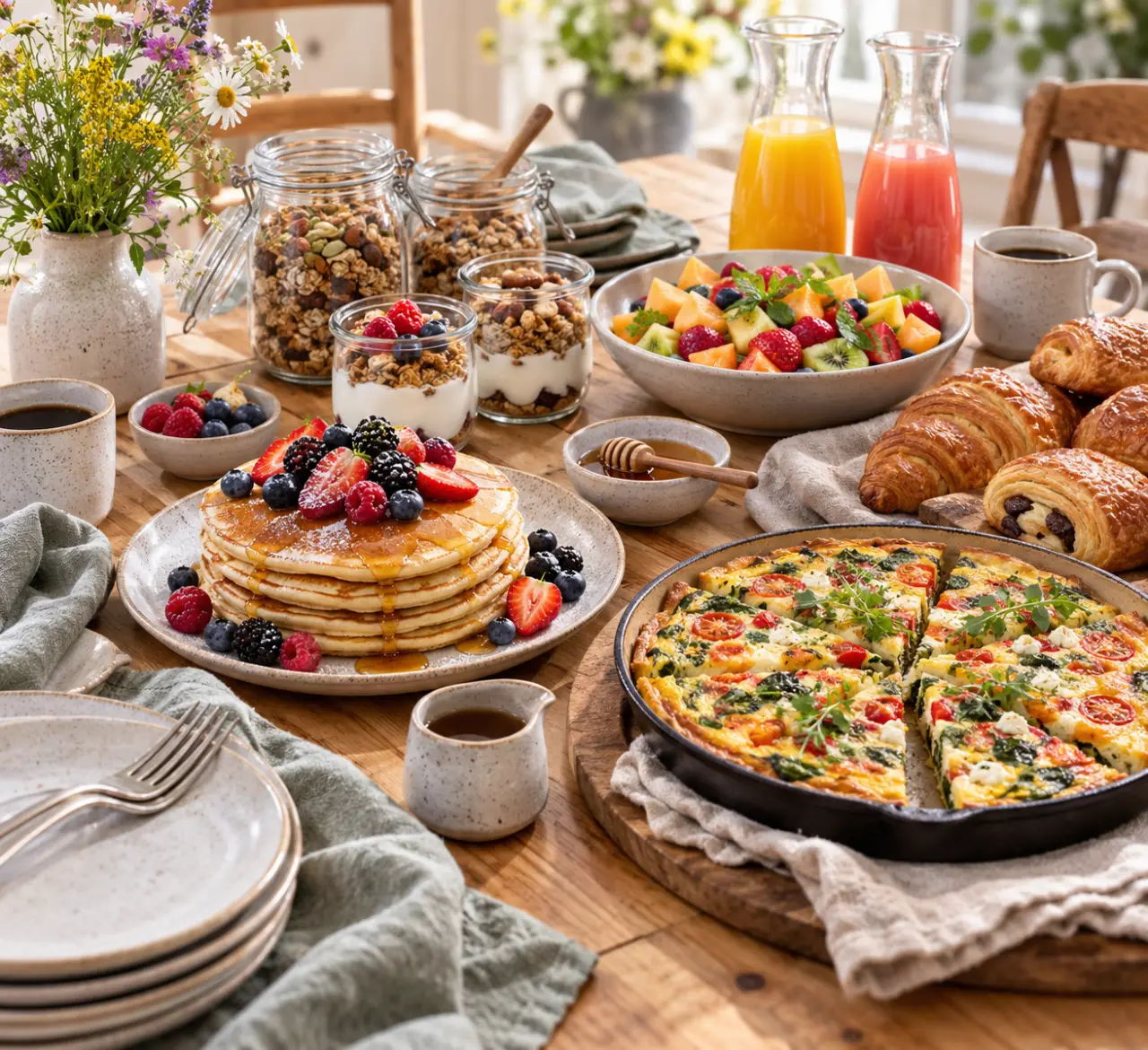 Recette brunch : 4 préparations maison pour recevoir sans rester en cuisine
