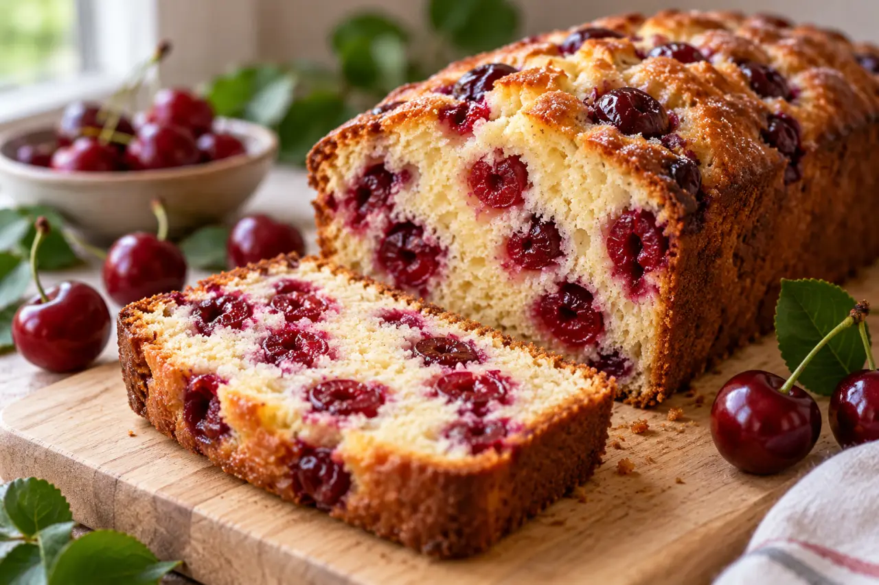 Cakes aux cerises : une mie moelleuse, des fruits qui ne restent pas au fond