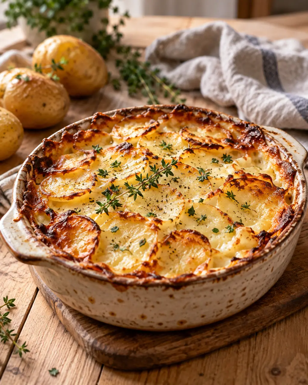 Recette avec pomme de terre cuite : 15 à 20 minutes gagnées, du croustillant au gratin